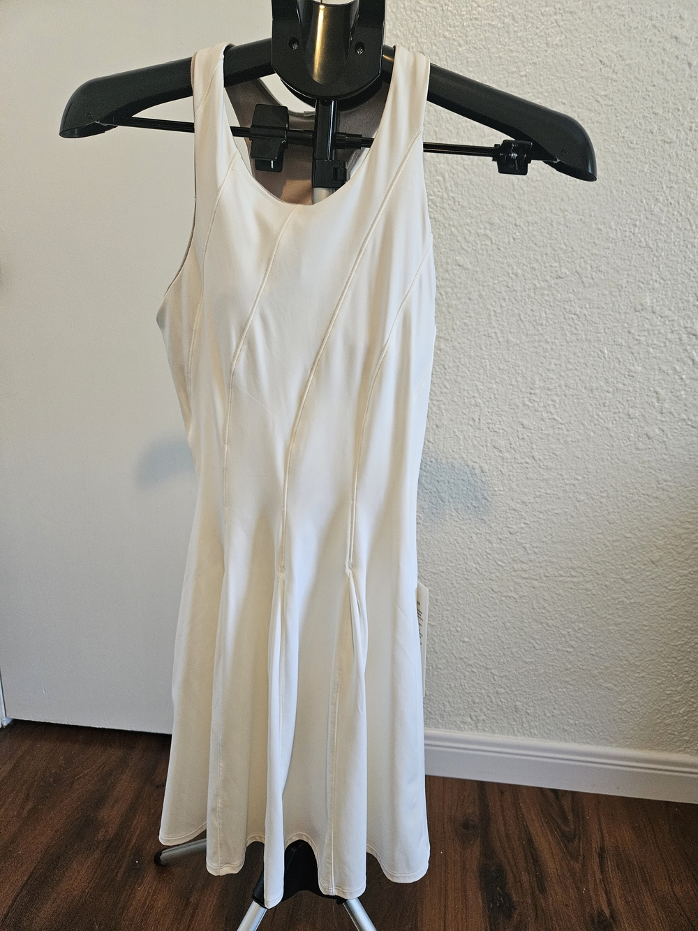 lululemon athletica Cream Racerback Fit-and-Flare Dress